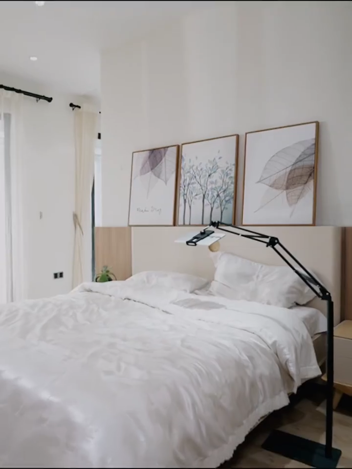 [Local Stock]175cm Scalable Foldable Arm Floor Tablet Phone Stand Holder Support for 5-13 Inch iPhone IPad pro12.9 Lounger Bed Mount