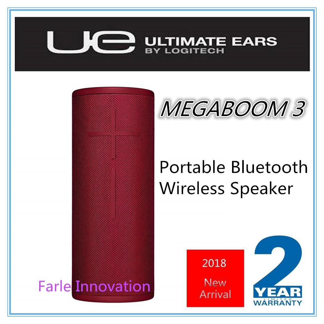 UE Ultimate Ears MEGABOOM 3 Portable Bluetooth Wireless Speaker (Waterproof)