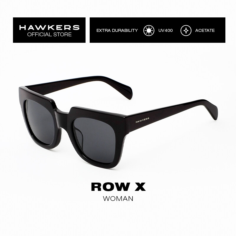 Hawkers - ROW X DIAMOND BLACK Sunglasses UV400 Men Women RO18X01