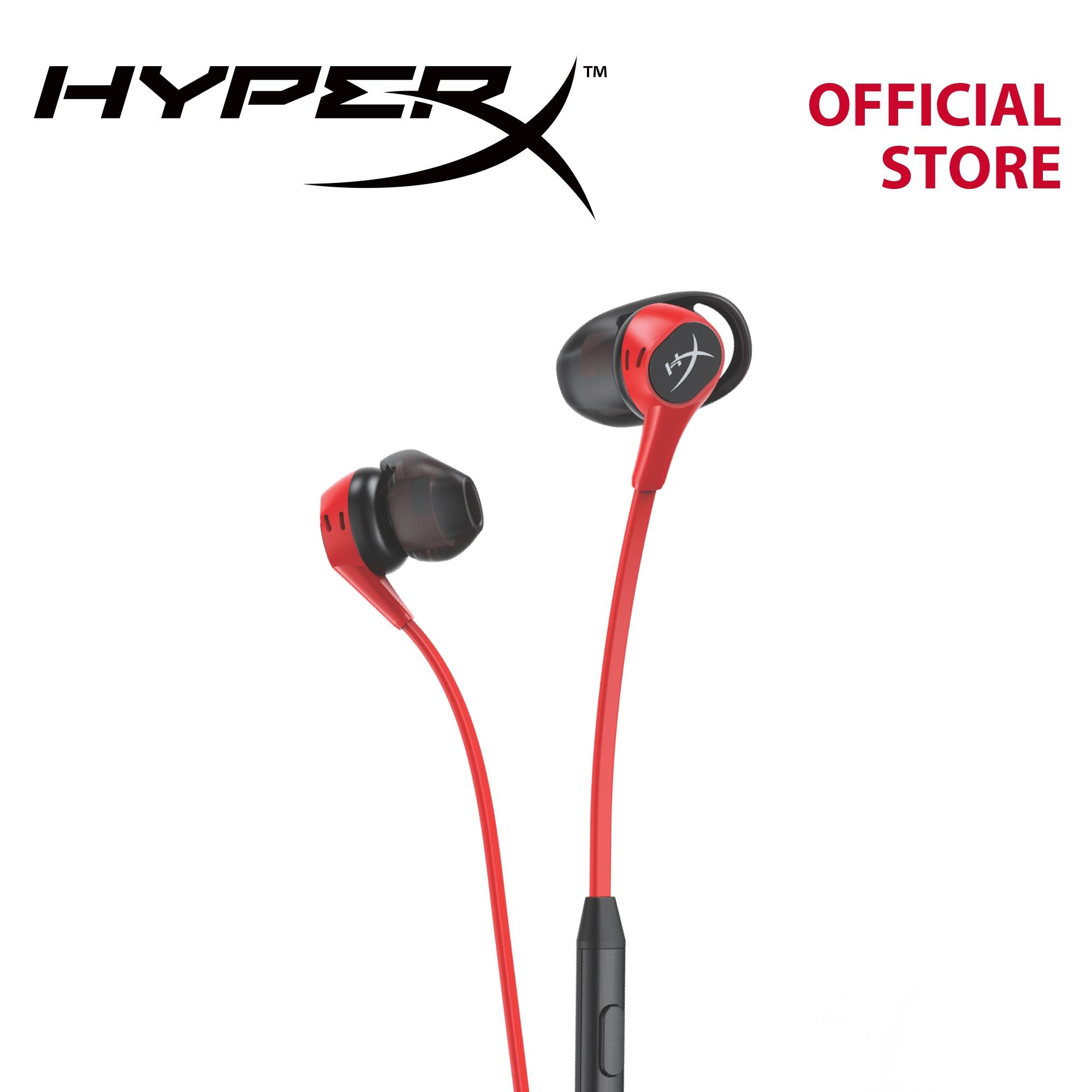 HyperX Cloud Earbuds (Red) - Designed for Nintendo Switch HX-HSCEB-RD - 4P5J5AA