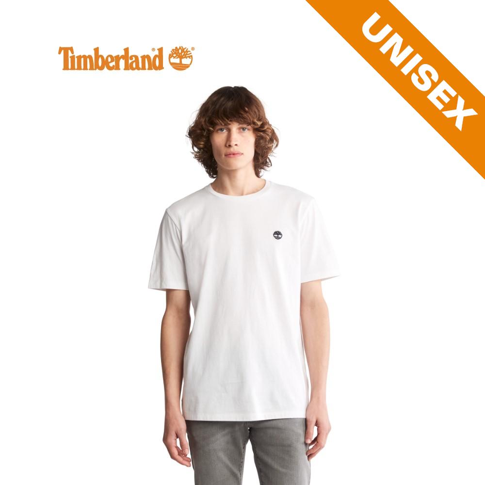 Timberland All Gender Logo T-Shirt White